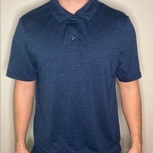 Blue Men’s 32 Degrees Cool Polo - Short Sleeve - Athleisure - Athletic - Shirt